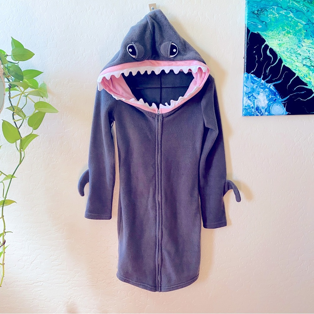 Shark Fin Hoodie Dress Costume